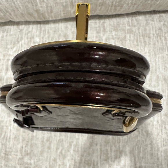 💎✨EXCELLENT 💎✨LOUIS VUITTON Monogram Vernis Alma BB w/DUSTY/COA - Picture 11 of 16